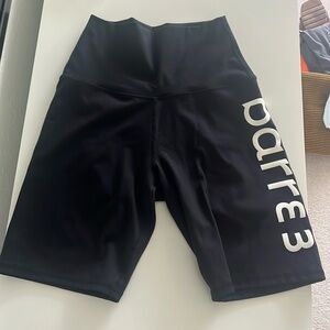 Barre 3 brand bike shorts